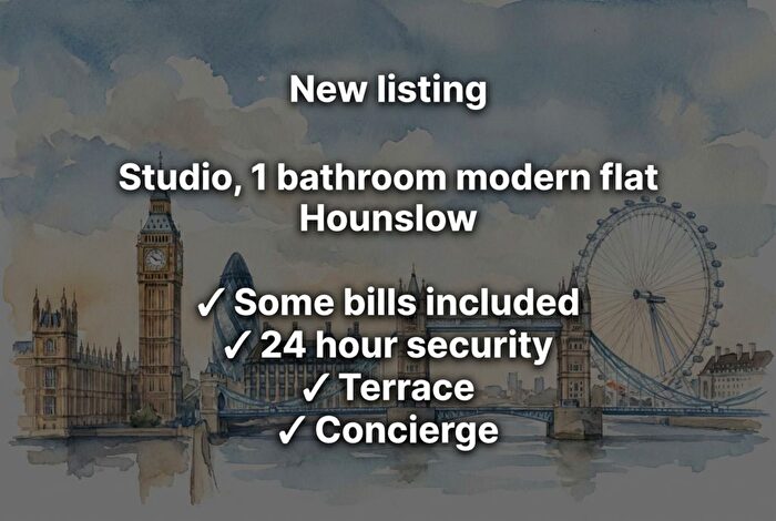 Studio To Rent In Victoria Road, Feltham, TW13