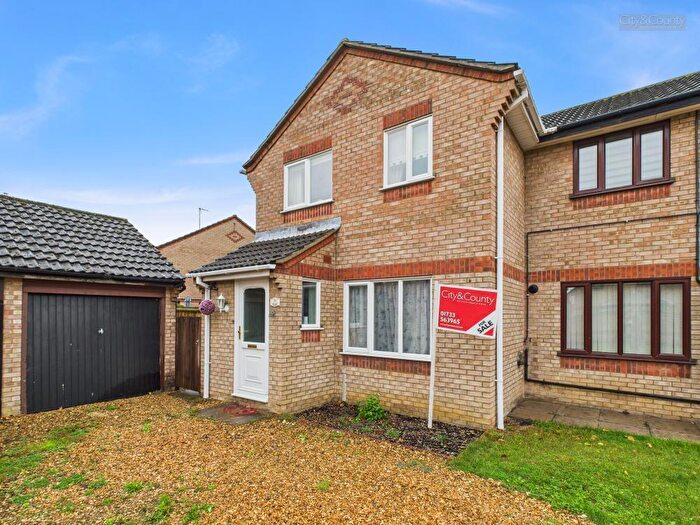 3 Bedroom Semi-Detached House For Sale In % Shared Ownership House, Caldbeck Close, Peterborough, PE4