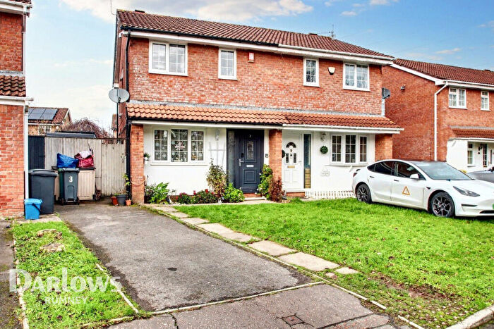 3 Bedroom Semi Detached House For Sale In Glenrise Close, Cardiff, CF3
