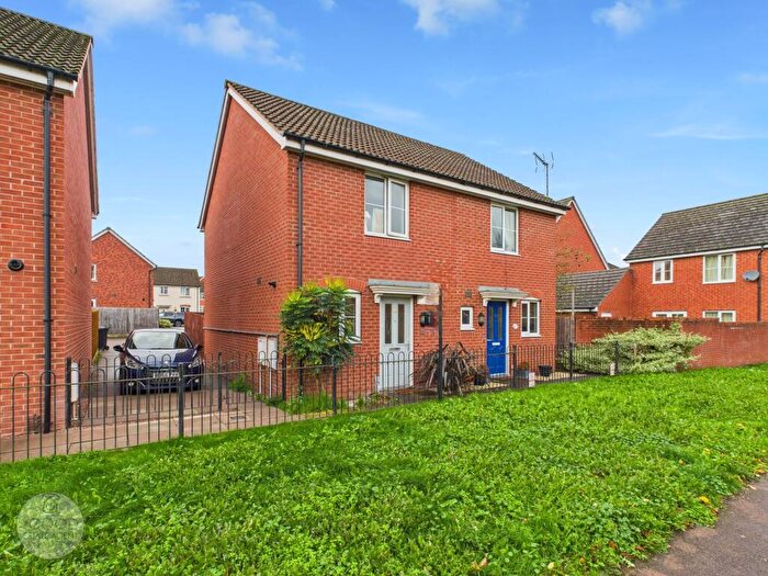 2 Bedroom Semi Detached House For Sale In Poppy Walk, Hereford, HR2