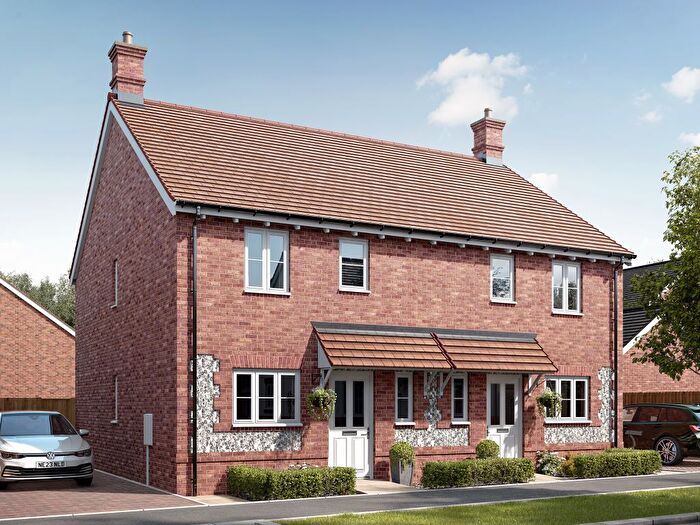 2 Bedroom Semi-Detached House For Sale In "The Wareham" At Barley Road, Sompting, Lancing, BN15