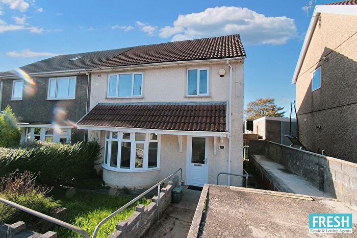 3 Bedroom Semi-detached House For Sale In Prescelli Road, Penlan, Swansea, SA5