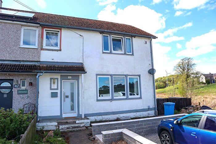 3 Bedroom Semi-Detached House For Sale In Warrenhill Road, Thankerton, Biggar, South Lanarkshire, ML12