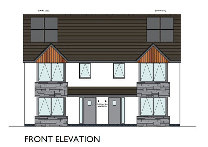 3 Bedroom Semi-Detached House For Sale In Talwrn Road, Llangefni, Anglesey, LL77