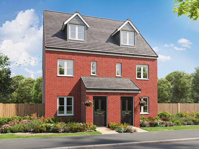 3 Bedroom Terraced House For Sale In "The Saunton" At Hill View, Barons Cross, Leominster, HR6