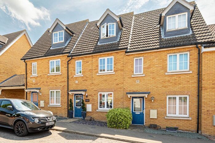 3 Bedroom Terraced House For Sale In Partridge Close, Stowmarket, IP14