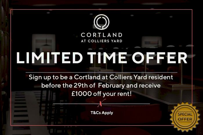 3 Bedroom Apartment To Rent In Bankside Boulevard, Cortland At Colliers Yard, Salford, M3