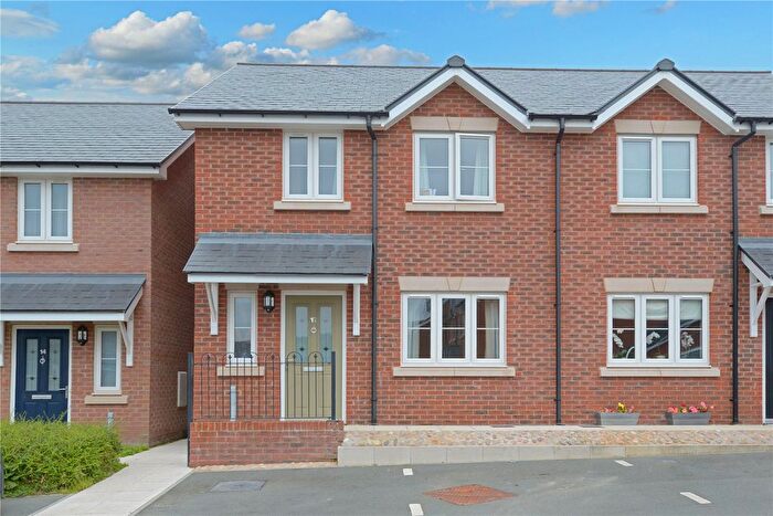 2 Bedroom Semi-Detached House For Sale In St. Michaels Drive, Kerry, Newtown, Powys, SY16