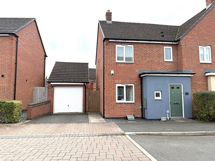 3 Bedroom Semi-detached House For Sale In Bagnall Way, Hawksyard, Rugeley, WS15