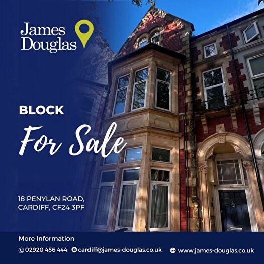 6 Bedroom Block Of Apartments For Sale In Penylan Road, Cardiff, CF24