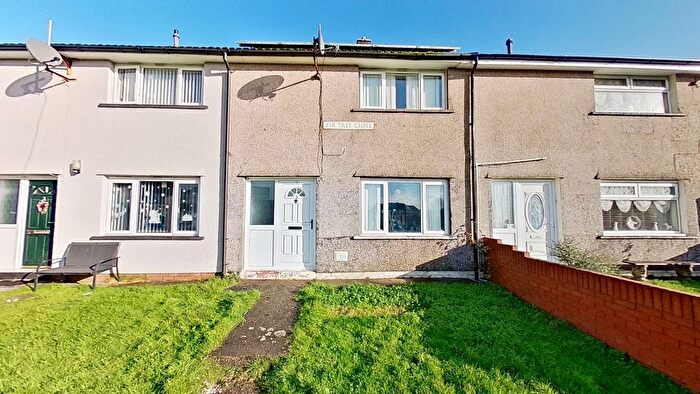 2 Bedroom Terraced House For Sale In Fir Tree Close, Gurnos, Merthyr Tydfil, Mid Glamorgan, CF47