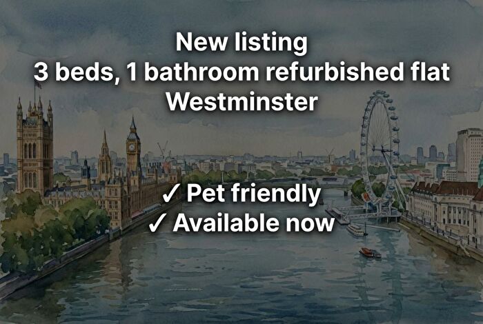 3 Bedroom Flat To Rent In Hallfield Estate, London, W2