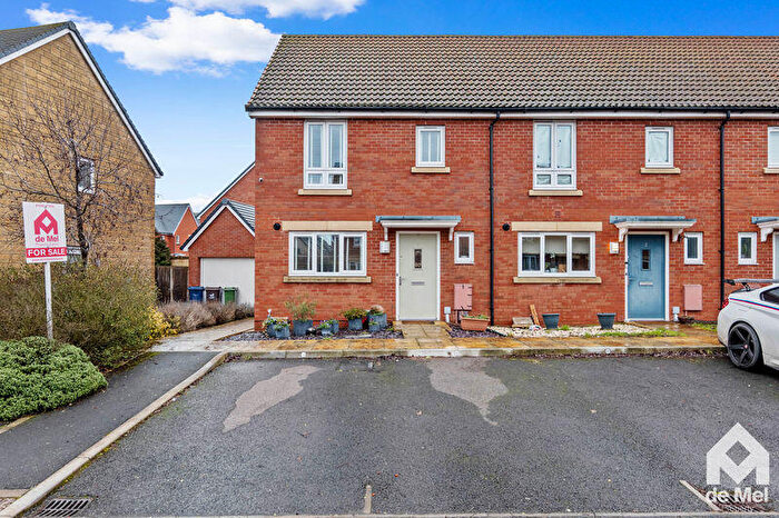 2 Bedroom End Of Terrace House For Sale In Plough Square, Bishops Cleeve, Cheltenham, Gloucestershire, GL52