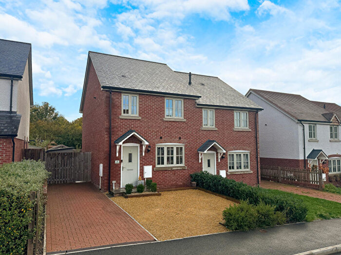 2 Bedroom Semi-Detached House For Sale In Quarry Field, Lugwardine, Hereford, HR1