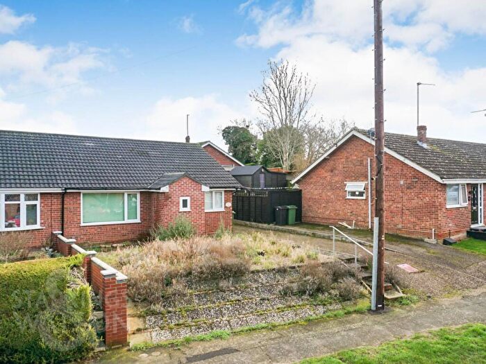 2 Bedroom Semi-Detached Bungalow For Sale In Meadow Road, Costessey, Norwich, NR5