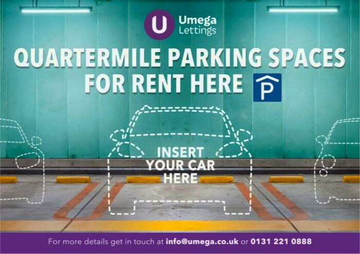 Garage / Parking To Rent In Simpson Loan, Quartermile, Edinburgh, EH3