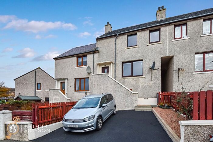 2 Bedroom Terraced House For Sale In Cairnfield Road, Lerwick, Shetland, ZE1