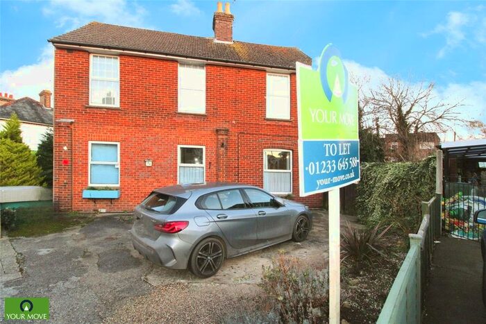 1 Bedroom Flat To Rent In Gladstone Road, Willesborough, Ashford, Kent, TN24