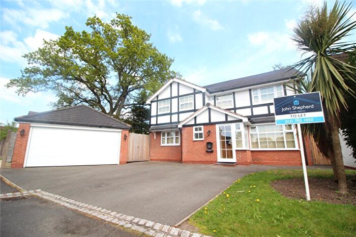 4 Bedroom Detached House To Rent In Winthorpe Drive, Solihull, West Midlands, B91
