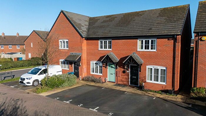 2 Bedroom Terraced House For Sale In Nightingale Close, Streethay, Lichfield, WS13