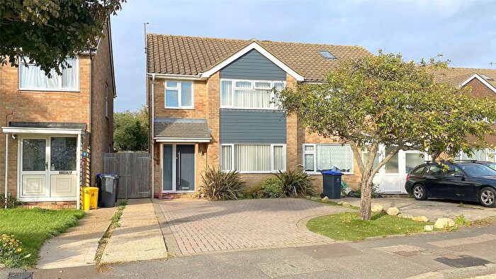 3 Bedroom Semi-Detached House For Sale In The Lawns, Sompting, West Sussex, BN15
