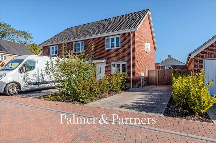2 Bedroom End Of Terrace House For Sale In Artillery Meadow, Kelsale, Suffolk, IP17