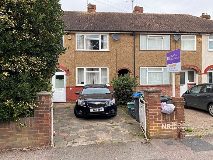 3 Bedroom Terraced House For Sale In Devon Way, Chessington, Surrey., KT9