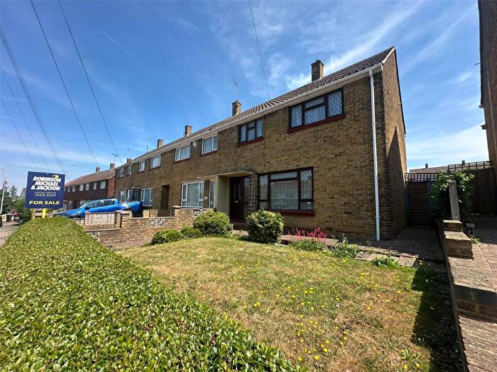 3 Bedroom Semi Detached House For Sale In St. Gregorys Crescent, Gravesend, Kent, DA12