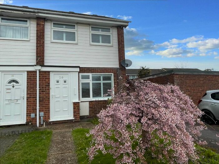 2 Bedroom End Of Terrace House To Rent In Lime Close, Ashford, TN23