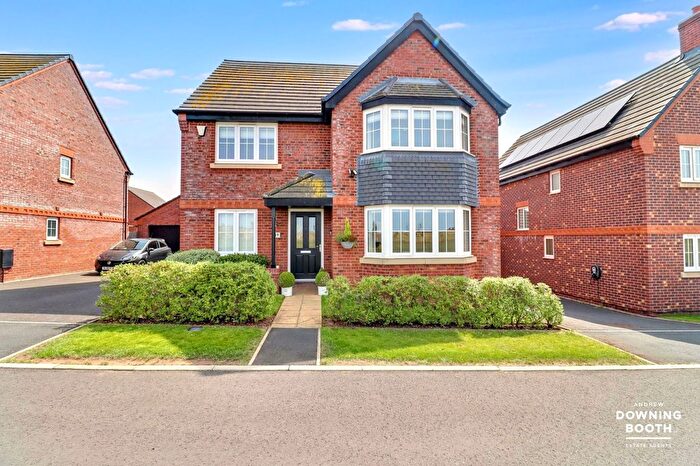 4 Bedroom Detached House For Sale In Buddleia Avenue, Streethay, Lichfield, WS13