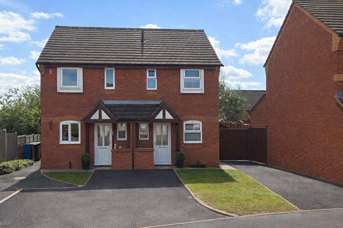 2 Bedroom Semi-Detached House For Sale In Blake Close, Hednesford, Cannock, WS11