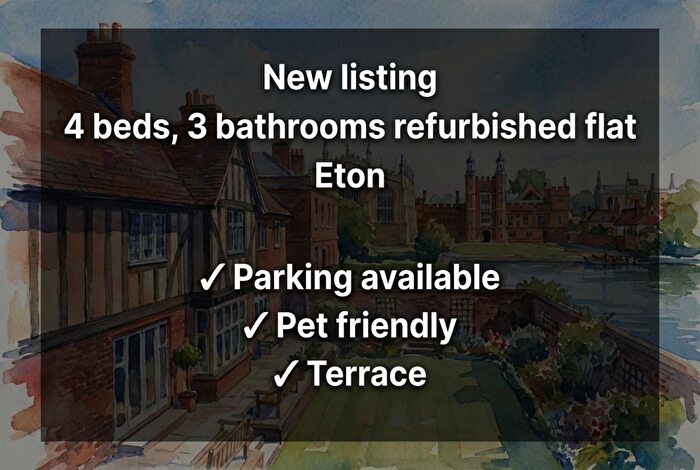 4 Bedroom Flat To Rent In Brocas Street, Eton, Windsor, SL4