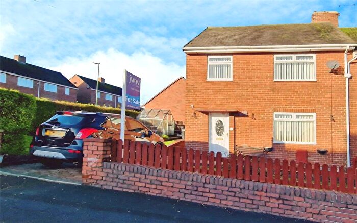 3 Bedroom Semi-Detached House For Sale In Old Hall Road, Delves Lane, Consett, DH8