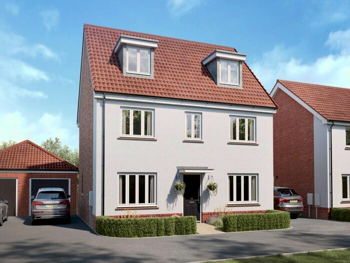 5 Bedroom Detached House For Sale In "The Brightstone" At Jervis Close, Eye, Suffolk, IP23