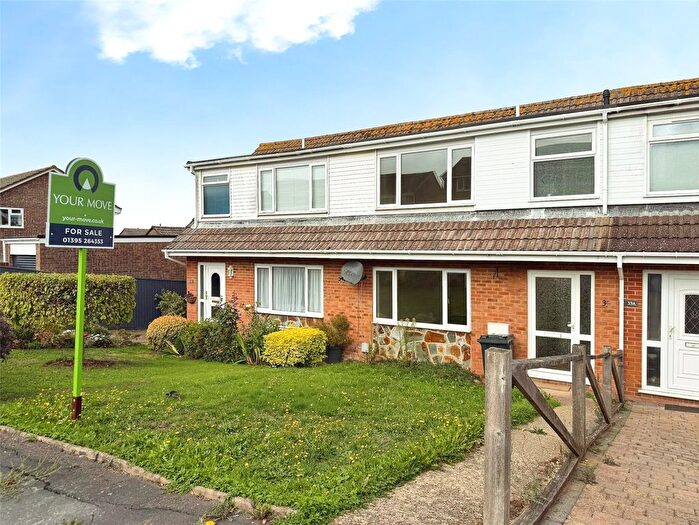3 Bedroom Terraced House For Sale In Vansittart Drive, Exmouth, Devon, EX8