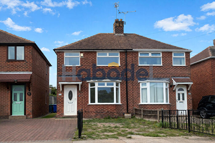 2 Bedroom Semi Detached House To Rent In Firbeck Avenue, Mansfield, NG18