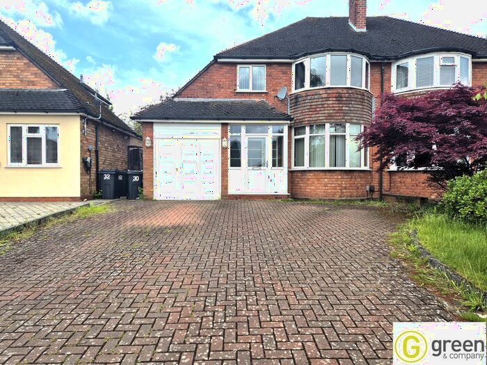3 Bedroom Semi-Detached House To Rent In Falstone Road, Sutton Coldfield, West Midlands, B73