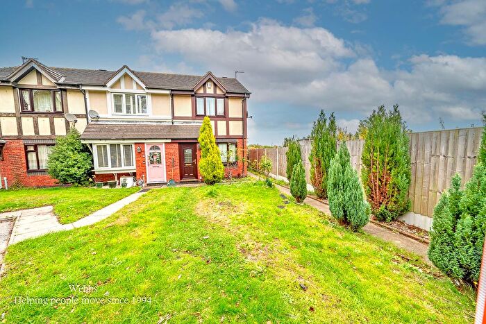 2 Bedroom End Terrace House For Sale In Lovatt Place, Cannock, WS11