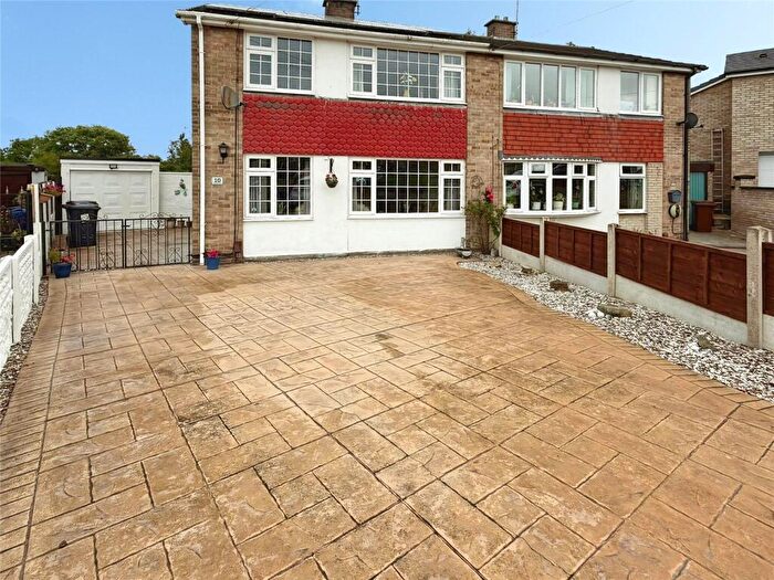 3 Bedroom Semi Detached House For Sale In Wortley Close, Larklands, Ilkeston, Derbyshire, DE7