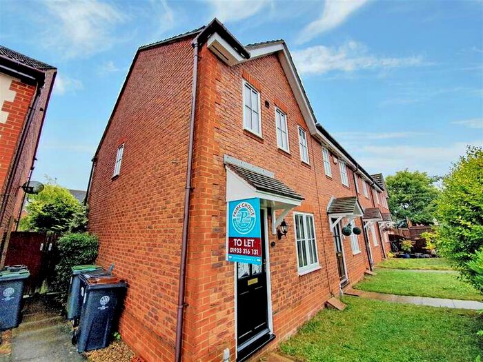 2 Bedroom Terraced House To Rent In Jasmine Gardens, Rushden, Northants, NN10