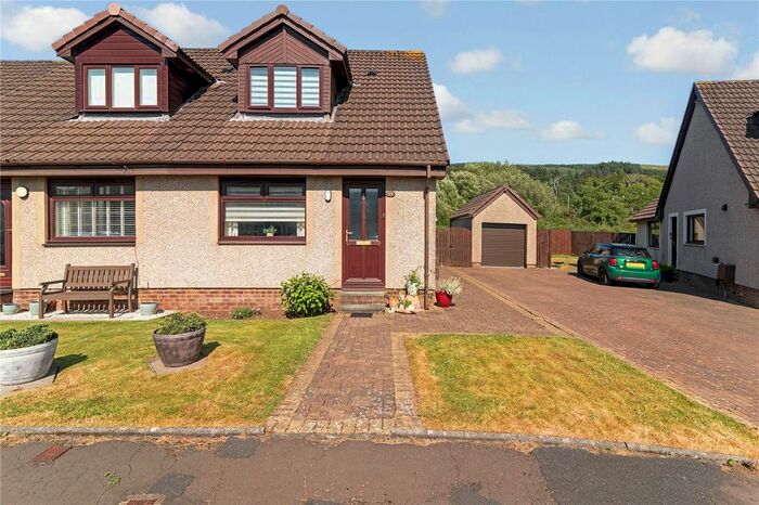 2 Bedroom Semi-Detached House For Sale In Marine Court, Fairlie, Largs, North Ayrshire, KA29
