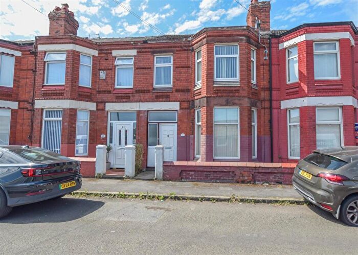 3 Bedroom Terraced House For Sale In Cecil Road, New Ferry, Wirral, CH62
