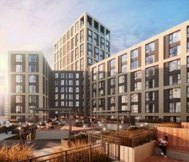 2 Bedroom Flat To Rent In St. Martins Place, Broad Street, Birmingham, West Midlands, B15