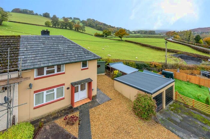 3 Bedroom Semi-Detached House For Sale In Erwood, Builth Wells, Powys, 3 Eq LD2
