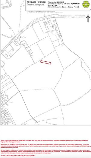 Plot For Sale In New Farm Drive, Abridge, Romford, RM4