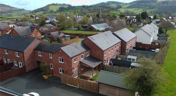 3 Bedroom End Of Terrace House For Sale In Tudor Court, Castle Caereinion, Welshpool, Powys, SY21