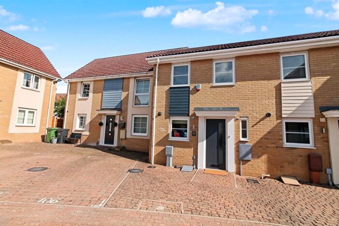 2 Bedroom Terraced House For Sale In Solario Road, Costessey, Norwich, NR8