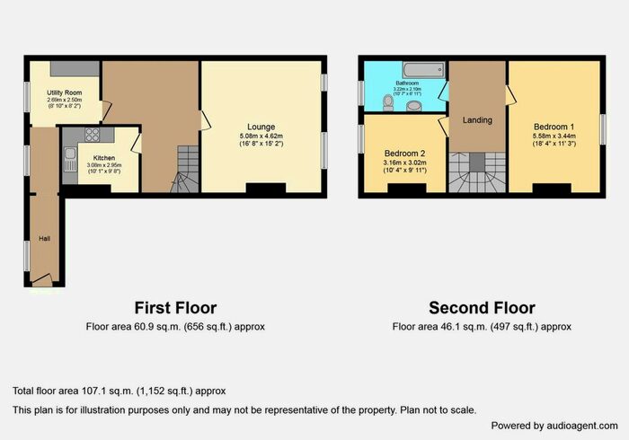 2 Bedroom Flat To Rent In Holderness Road, Hull, HU8