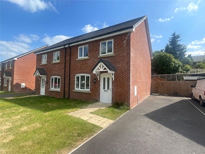3 Bedroom Semi-Detached House For Sale In Maes Y Cledrau, Llansanffraid, Powys, SY22
