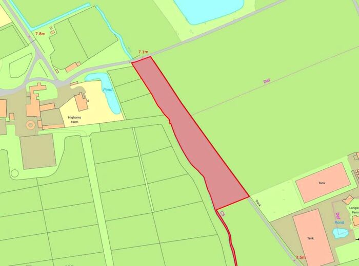 Land For Sale In Land Adjoining Highams Farm, Highams Chase, Goldhanger, Essex, CM9